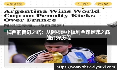 梅西的传奇之路：从阿根廷小镇到全球足球之巅的辉煌历程
